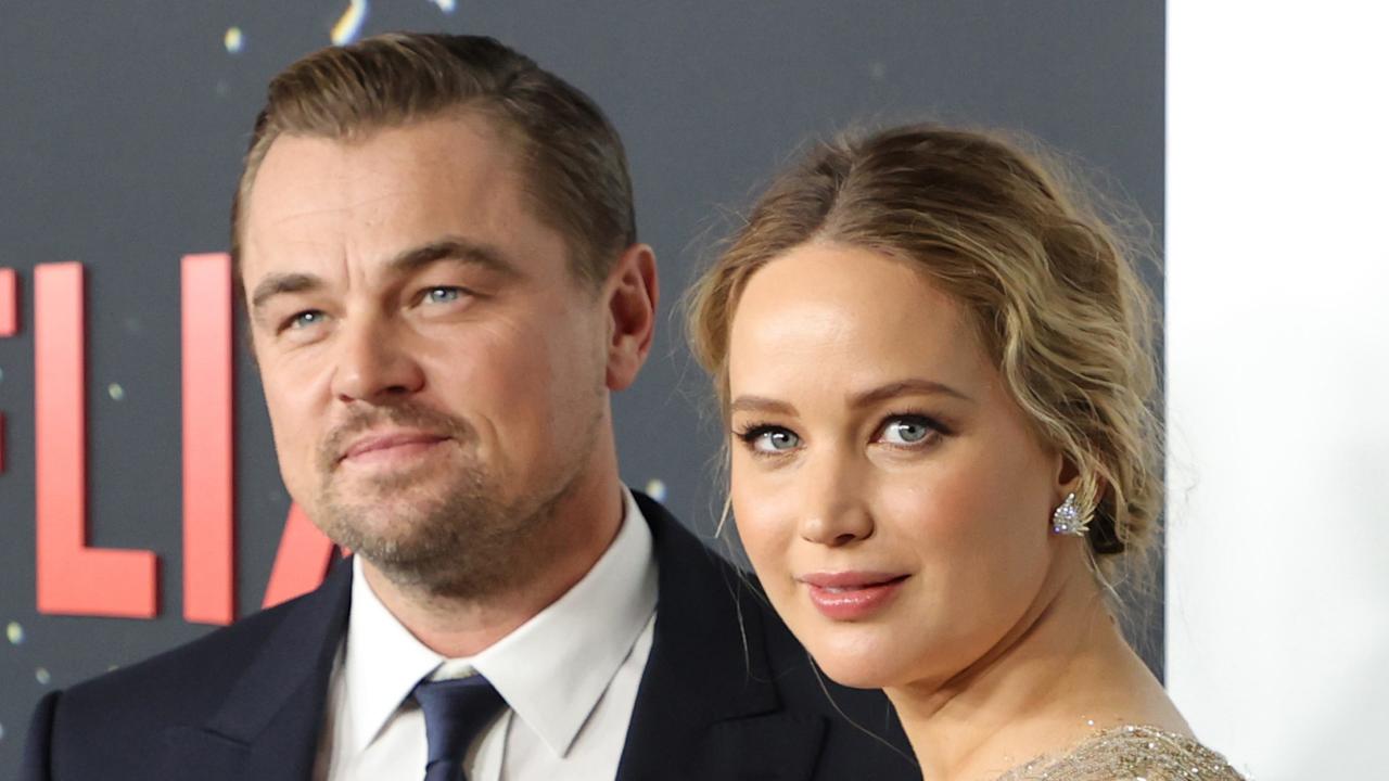 Jennifer Lawrence says she went through “hell” on one particular day filming with Leo. Picture: Getty