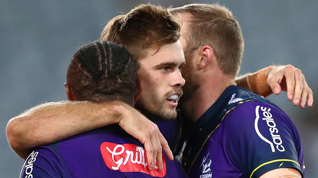 Ryan Papenhuyzen returns from a serious concussion (Photo by Mark Metcalfe/Getty Images)