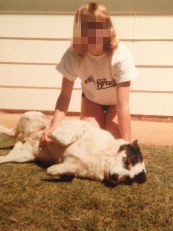 One of the victims at the time of the abuse. Picture: Supplied