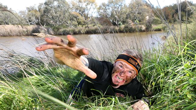 Tough Mudder competitor. Picture: Glenn Ferguson