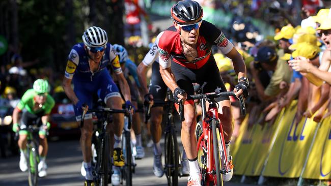 Richie Porte needs some luck on his side this time. (Chris Graythen/Getty Images)