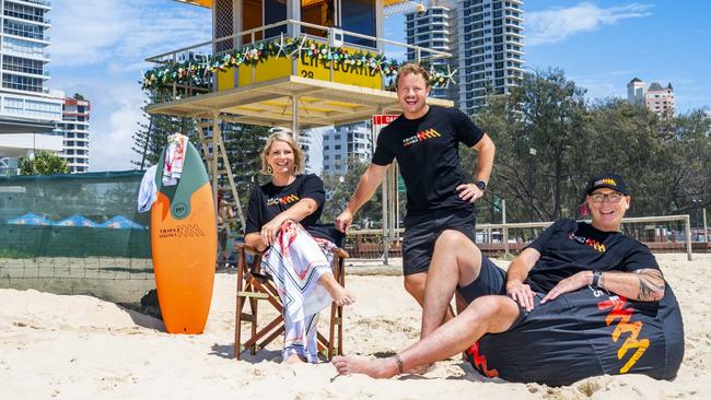 Triple M Gold Breakfast with Leisel Jones, Liam and Spida. Picture: Supplied