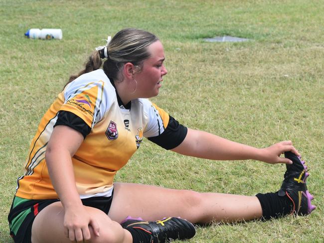 Faces of the CQ Capras under-17 and under-19 girls open trials at St Brendan's College, Yeppoon, on November 16, 2024.