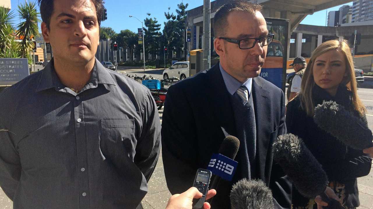 Roma police constable Fabio Armando Mazza (left) was charged with dangerous driving causing death and injury following a May 2014 crash (Pictured here in 2017). Photo: Geoff Egan. Picture: Geoff Egan