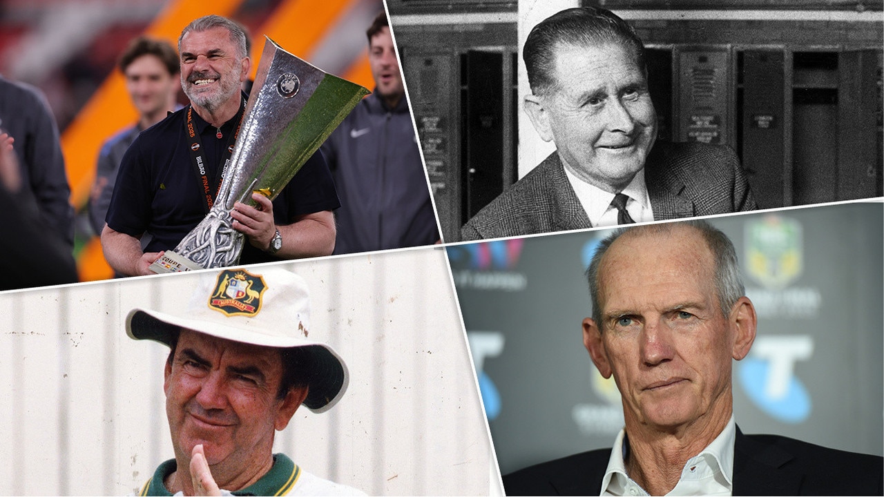 Australia’s greatest? How Ange ranks all-time among rival coaches