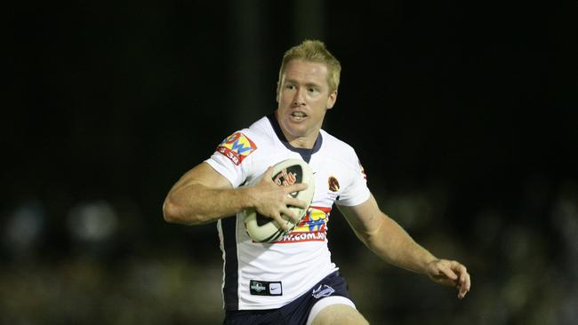 Guy Williams in action for the Brisbane Broncos. Photo: David Kapernick.