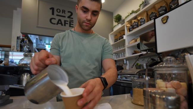 How much your barista is being paid on a Sunday is a topic nobody in Canberra wants to talk about. Picture: Lukas Coch / AAP