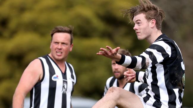 Wallan enjoyed a massive win in the RDFL on Saturday. Picture: Mark Dadswell