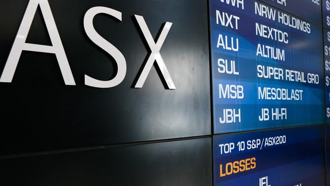 SYDNEY, AUSTRALIA - NewsWire Photos DECEMBER 09 2020: A general view of the ASX today in Sydney Australia. Picture: NCA NewsWire / Gaye Gerard