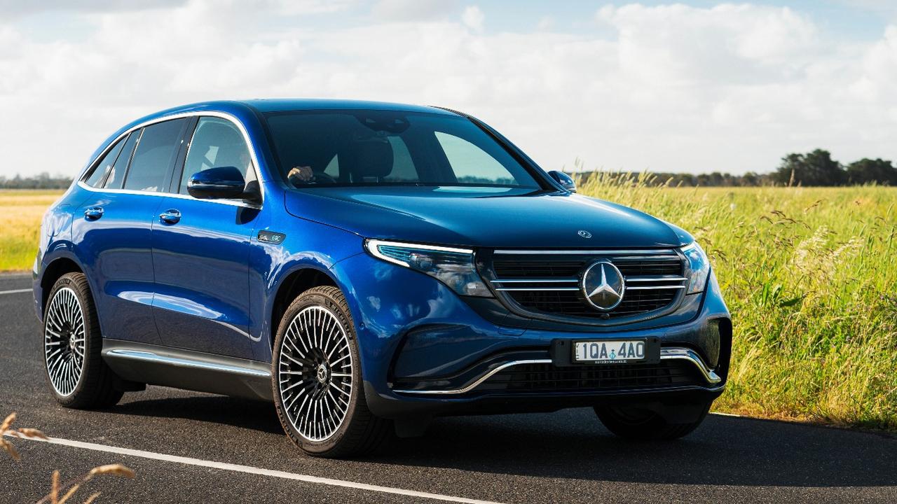 MercedesBenz EQS the first of six new electric cars