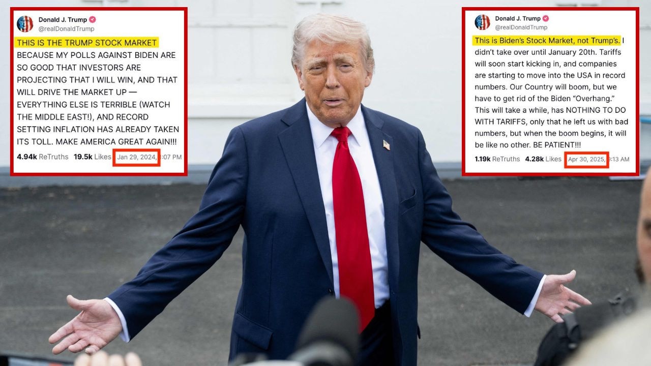 Trump ridiculed over embarrassing post