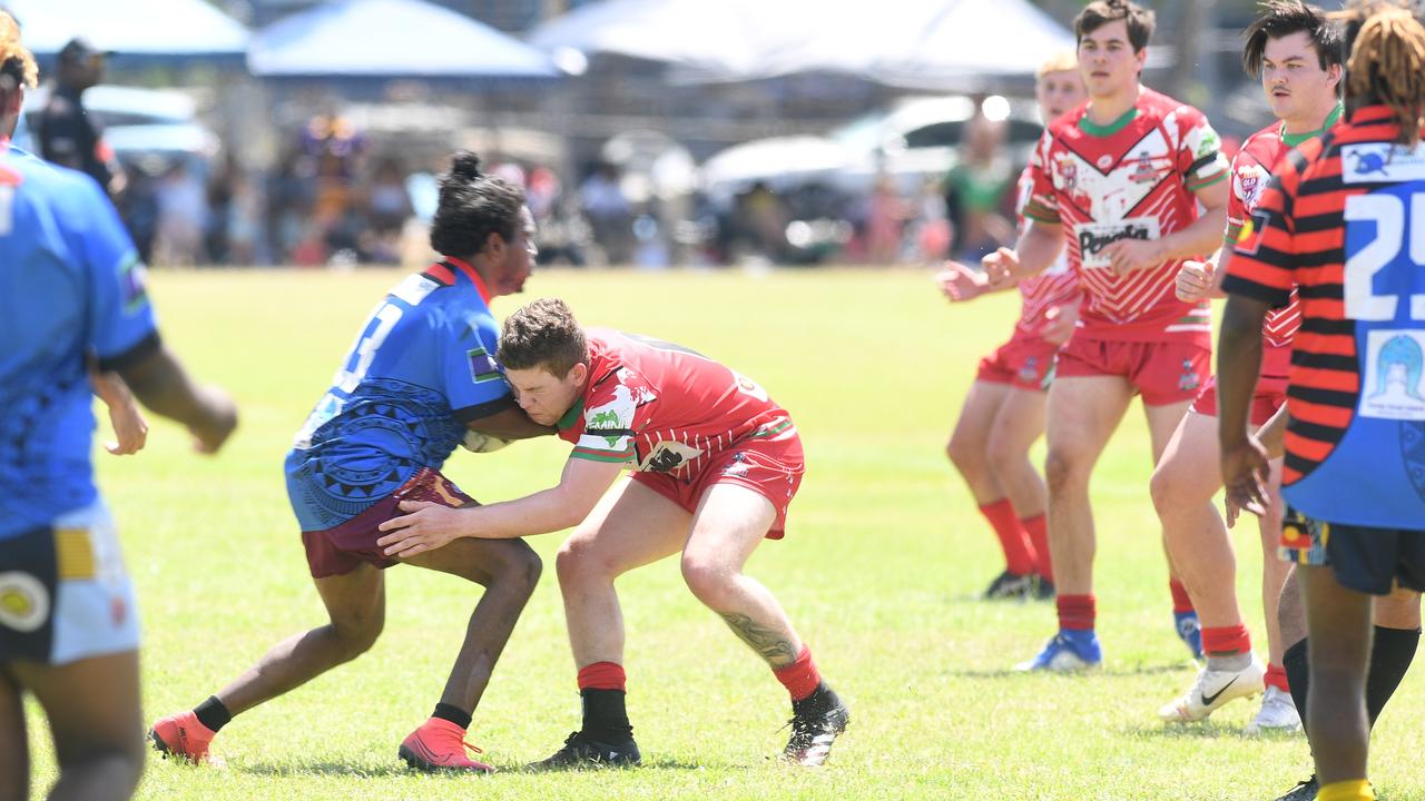 RUGBY LEAGUE - A DAY AT THE PARK: Woorabinda Warriors I vs Emu Park Emus