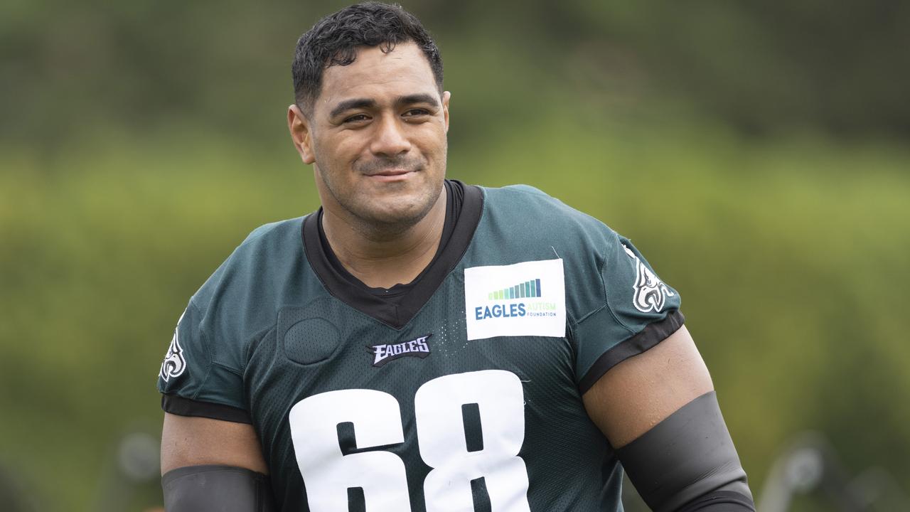 Australian NFL giant Jordan Mailata recalls the brutal moment he was put on  his backside in the US - NZ Herald