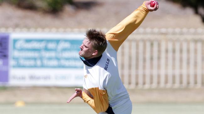 Rhys Watson in action for Bacchus Marsh. Picture: Sarah Matray