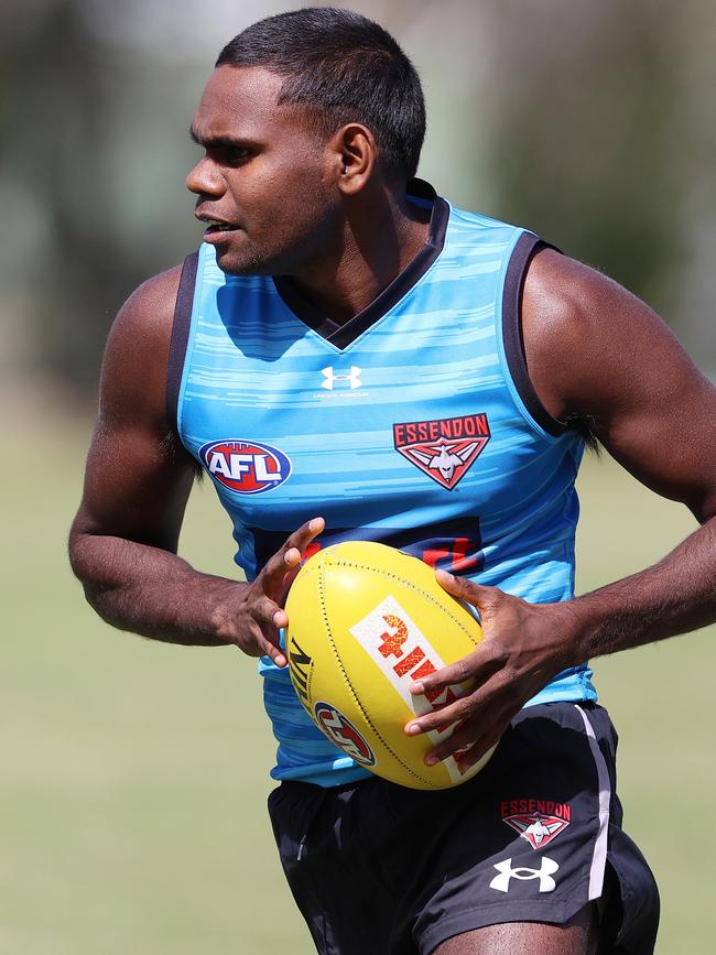 Irving Mosquito delivered a few highlights on debut for Essendon.