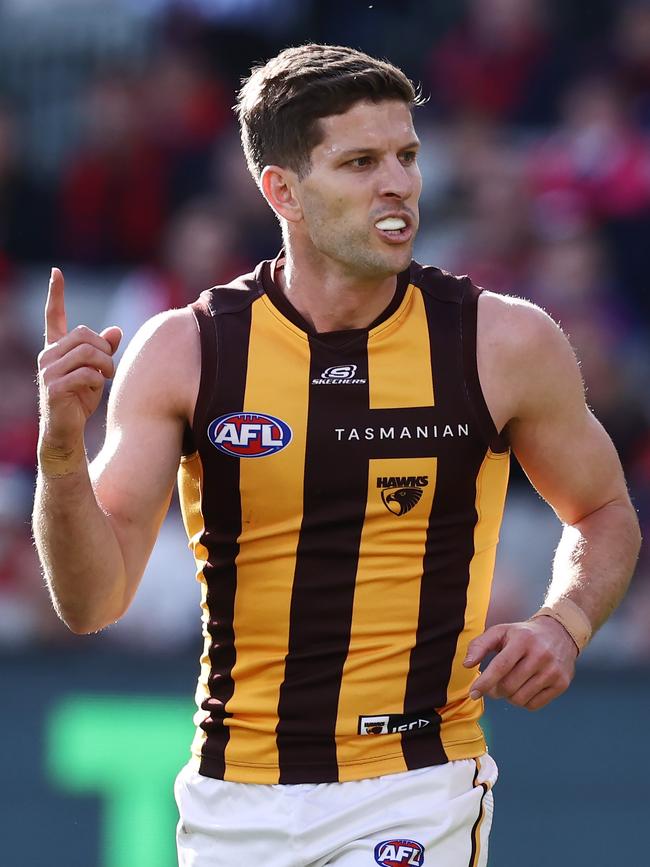 Luke Breust became Hawthorn’s super sub.