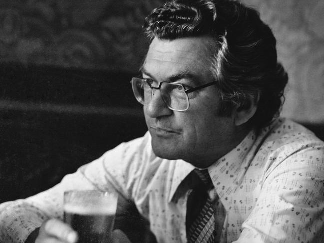 Bob Hawke having a beer. Picture: Supplied