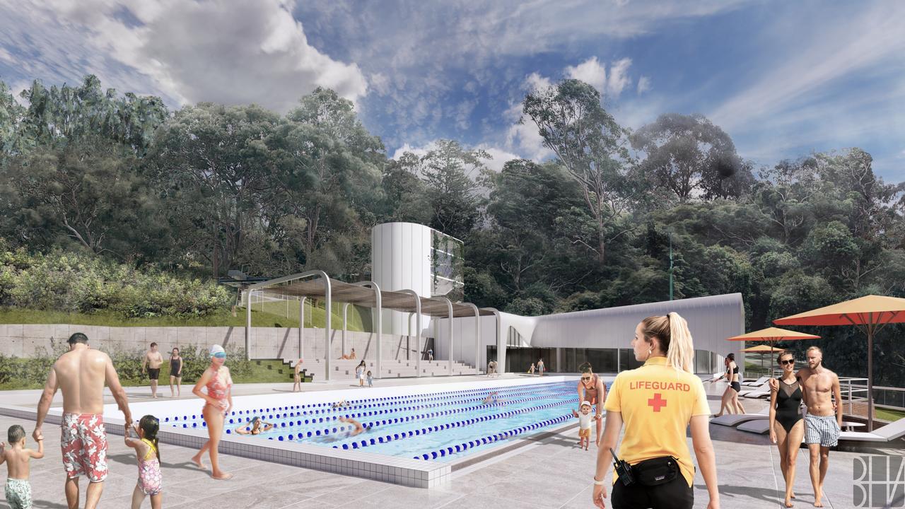 Epping Aquatic Centre: Parramatta Council releases plans for $26m pool ...
