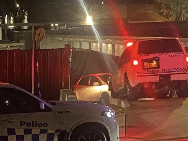 A man was arrested after leading police on a bizarre slow chase across several western Sydney suburbs. Picture: Facebook/Davey Jones JP