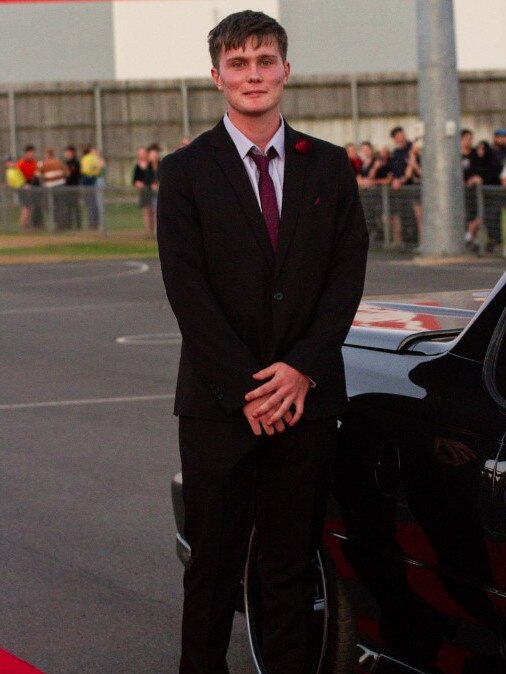 Bailey Rycen at the 2023 Bundaberg State High School Formal.