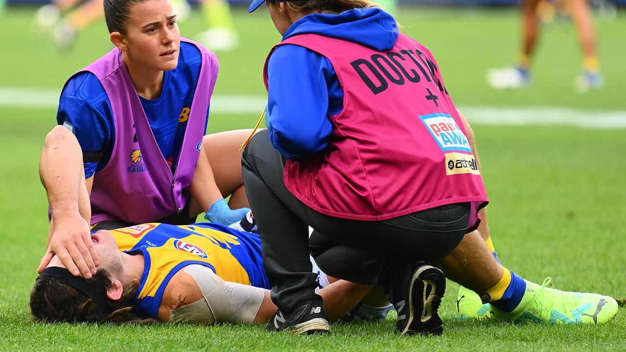 Jai Culley’s season seems to be done. (Photo by Quinn Rooney/Getty Images)