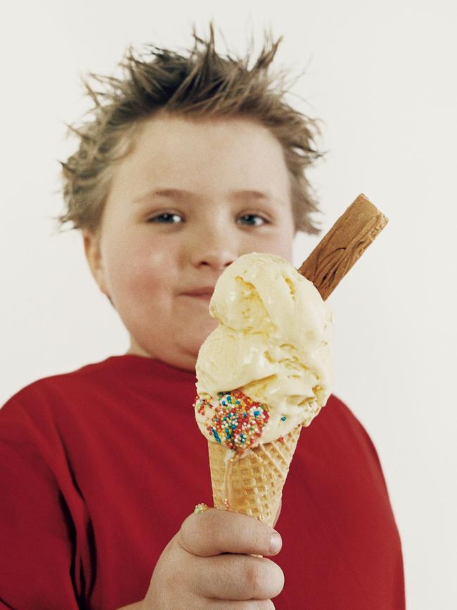 Children were obese because they were under height, researchers found. Picture: Thinkstock