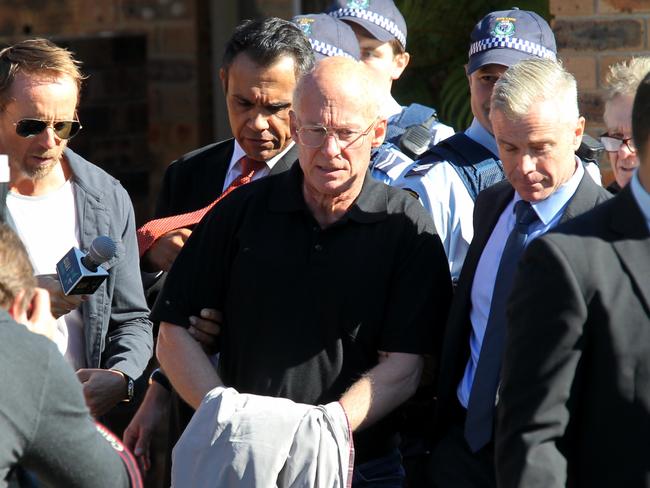 TV ARREST: Richard Roxburgh is playing Roger Rogerson in Blue Murder 2. Picture: Ross Schultz