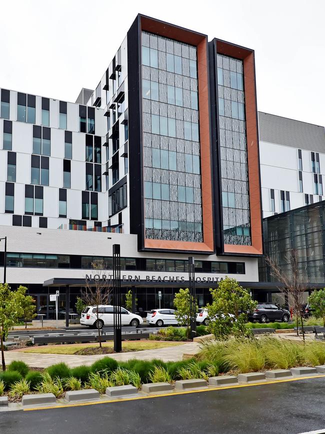 The Northern Beaches Hospital. Picture: (AAP IMAGE)