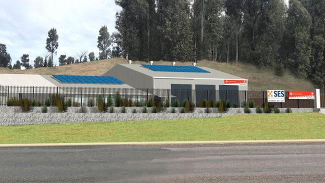 An artist’s impression of the new facility, which is yet to be built. Picture: Supplied