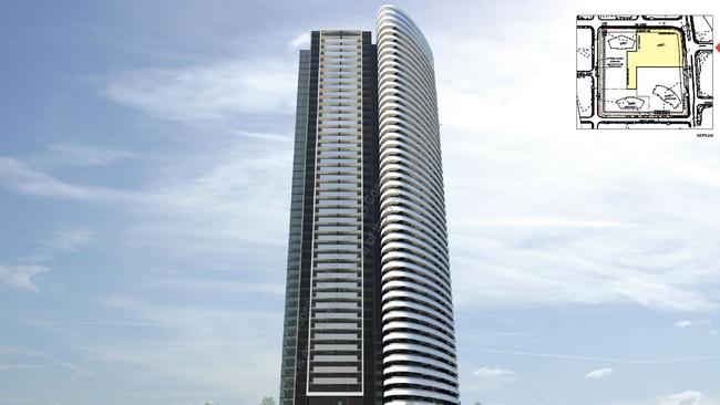 Artist impression of Ruby Stage 3 tower.