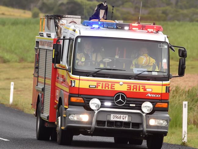 Firefighters tackle tractor and grass blaze near Kingaroy