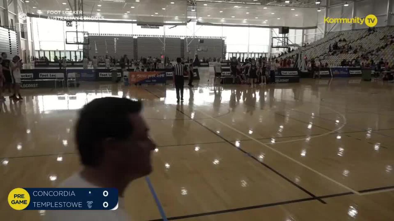 Replay: Concordia v Templestowe College (U20 Men Div 1)—2024 Basketball Australia Schools Championships Day 3