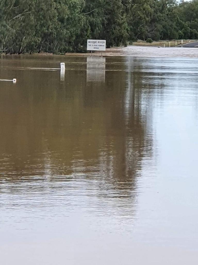 Monnie River flooding. Picture: Supplied