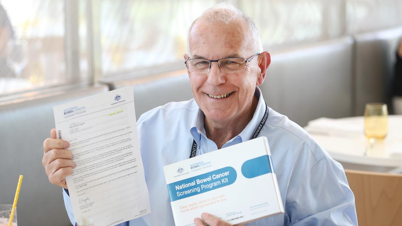 Professor Graeme Young. of Flinders University, who pioneered the national bowel cancer screening program with the ‘poo in the post’ test. Picture: Stephen Laffer