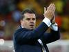 Coach Ange Postecoglou of Australia celebrates winning the AFC Asian Cup Quarter-Final between the Socceroos and China played at Suncorp Stadium. Pic Darren England.