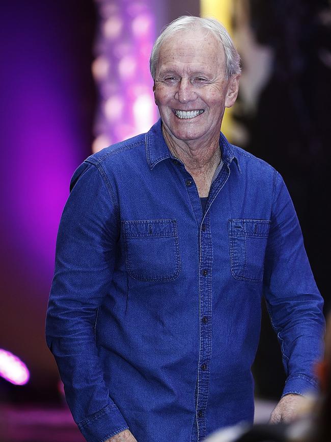 Paul Hogan was all smiles upon hearing the big announcement.