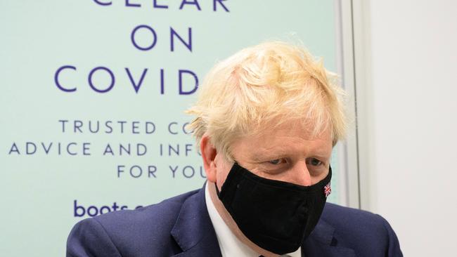 Boris Johnson is under increasing pressure to resign. Picture: Leon Neal/Getty Images