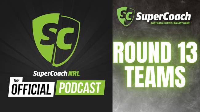 SuperCoach NRL: State of Origin, small bye rounds are here! | Round 13 teams
