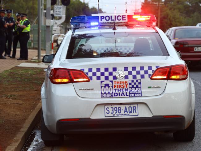 17.5.2016.A female pedestrian has been hit by a train on Womma Rd , Elizabeth West. pic tait schmaal.