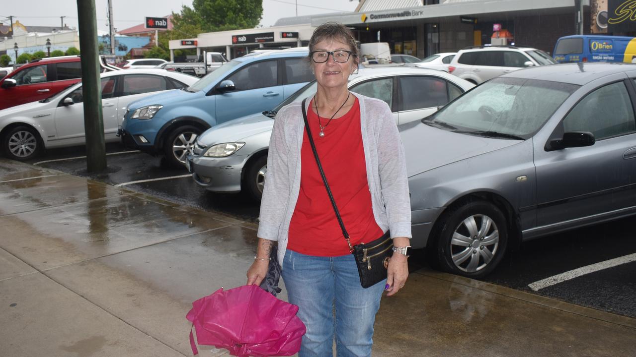 Judy Everson from Tenterfield believes mother nature is to blame for the weather changes over time. Photo: Madison Mifsud-Ure / Stanthorpe Border Post