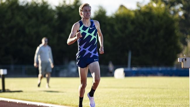 Distance runner Stewart McSweyn will Picture: Grant Viney