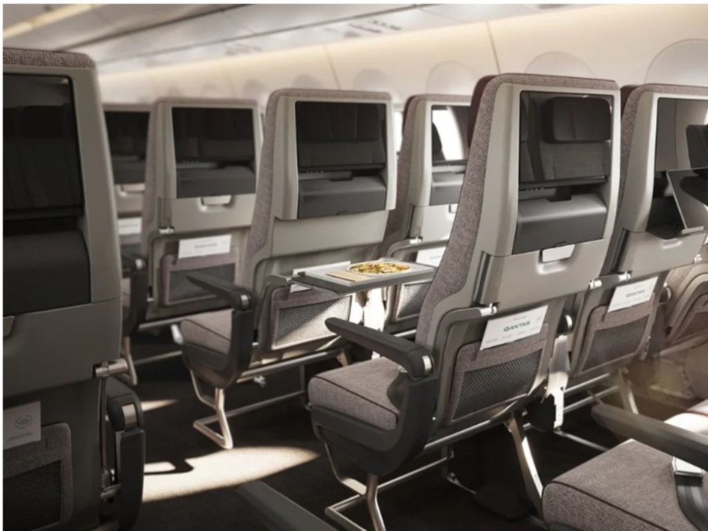 A look at economy class on the Project Sunrise flights.