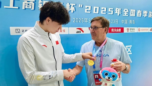 Qin Haiyang and Michael Bohl