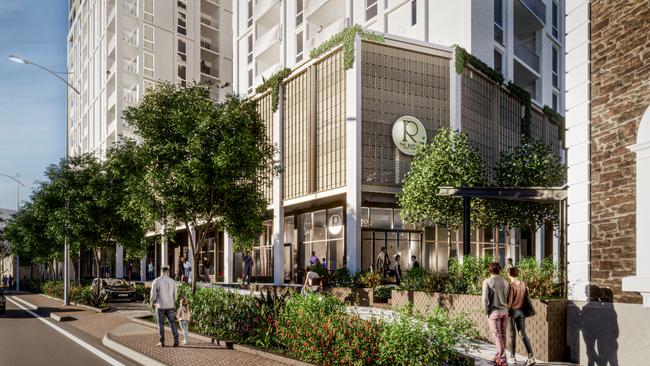 Artist's impression of the apartment development approved for the Royal Hotel site. Picture: Supplied