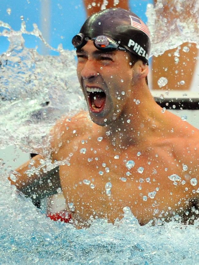 Michael Phelps, the king of breaking world records. Picture: Martin BUREAU / AFP