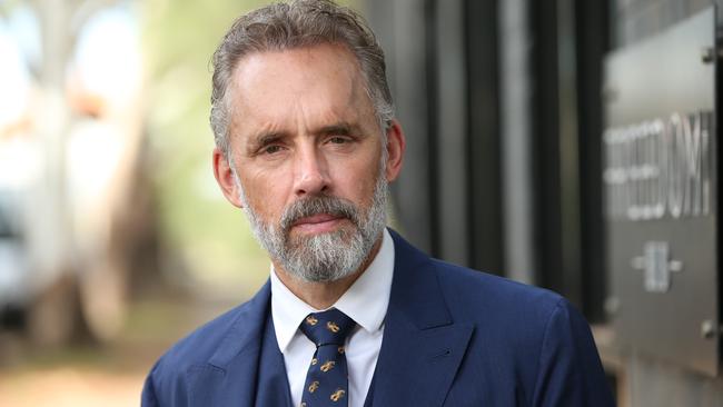 Political commentator Jordan Peterson attended an invitation-only event at Parliament House on Thursday. Picture: Damian Shaw