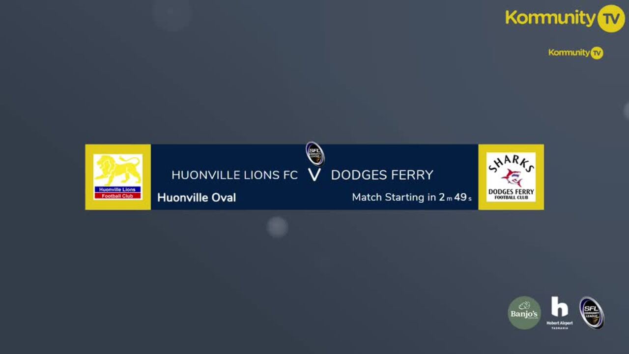 Replay: Huonville v Dodges Ferry (Senior men) — SFL Round 5