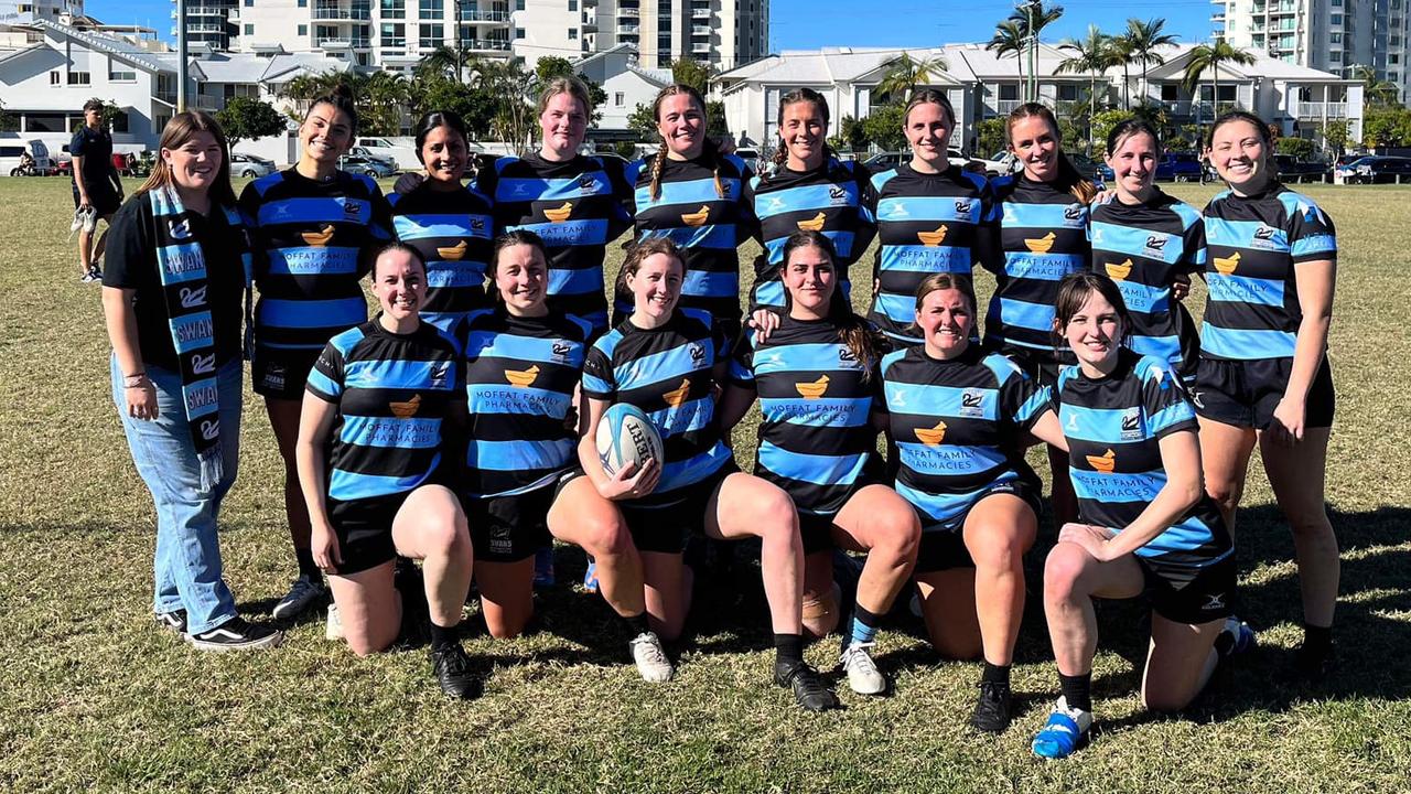 Maroochydore Swans senior women's rugby union side.