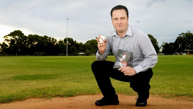 Nick Henning, pictured in 2014, has penned several sports books, including Aussie Baseball Musings.