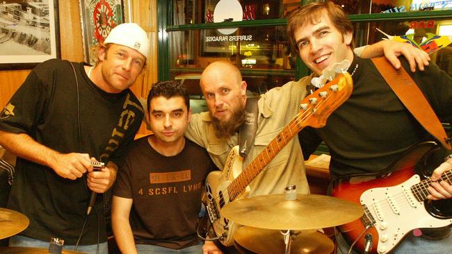 Blues Band Blind Lemon at the Hard Rock Cafe in Surfers Paradise. Picture: Alex Carter